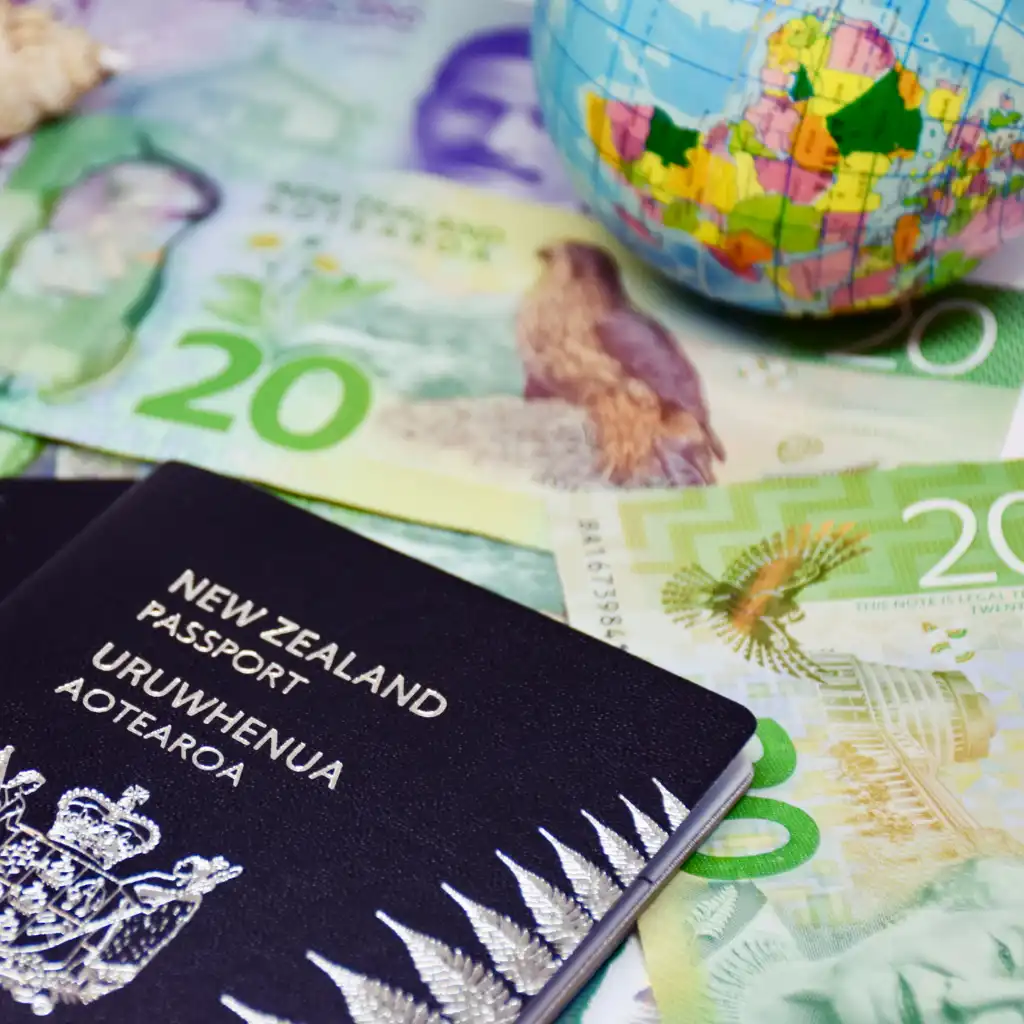 New Zealand passport and currency for Queenstown trip cost and budget planning